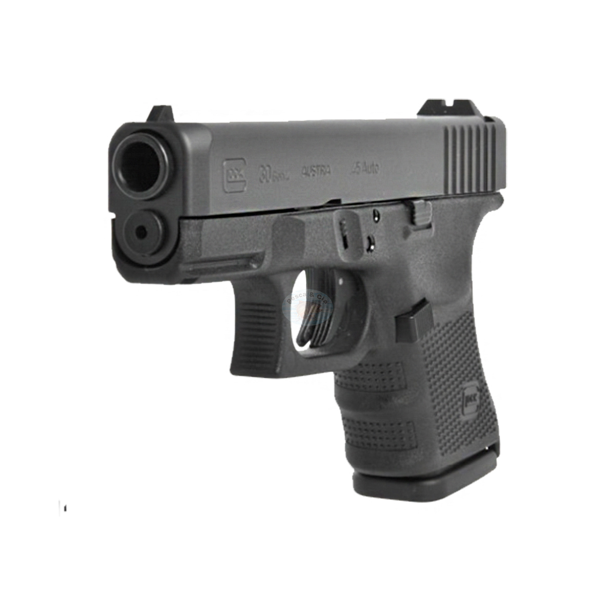 Pistola Glock G17 Gen.3 Cal. 9mm Oxidada 17 Tiros na Pesca & Cia Armas