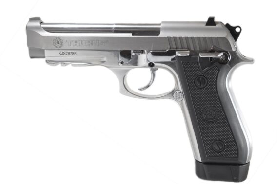 Pistola Taurus PT59S/PT59 Calibre 380 19+1 Tiros, 3 Carregadores Inox - Image 2
